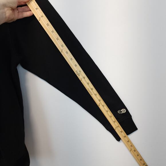 Goodee x Kotn Hoodie Size L Black Relaxed Fit 100% Cotton Urban Street Luxe Cali - Picture 12 of 16